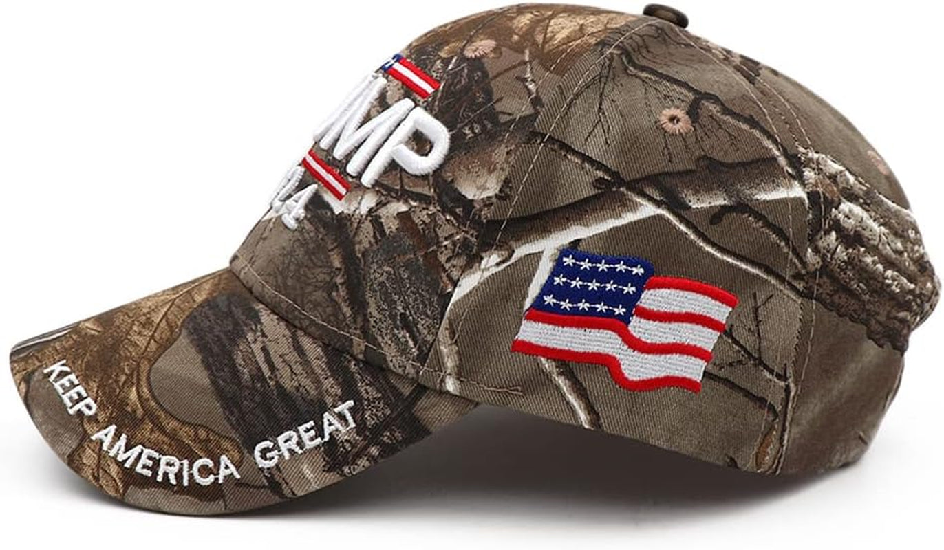 MAGA Hat Trump Hat Trump Merchandise Trump 2024 Make America Great Again Hat Donald Trump Slogan USA Flag Baseball Cap