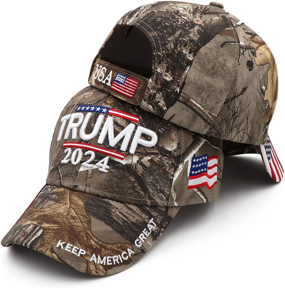 MAGA Hat Trump Hat Trump Merchandise Trump 2024 Make America Great Again Hat Donald Trump Slogan USA Flag Baseball Cap