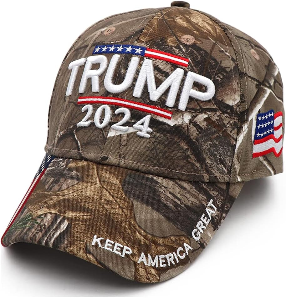 MAGA Hat Trump Hat Trump Merchandise Trump 2024 Make America Great Again Hat Donald Trump Slogan USA Flag Baseball Cap