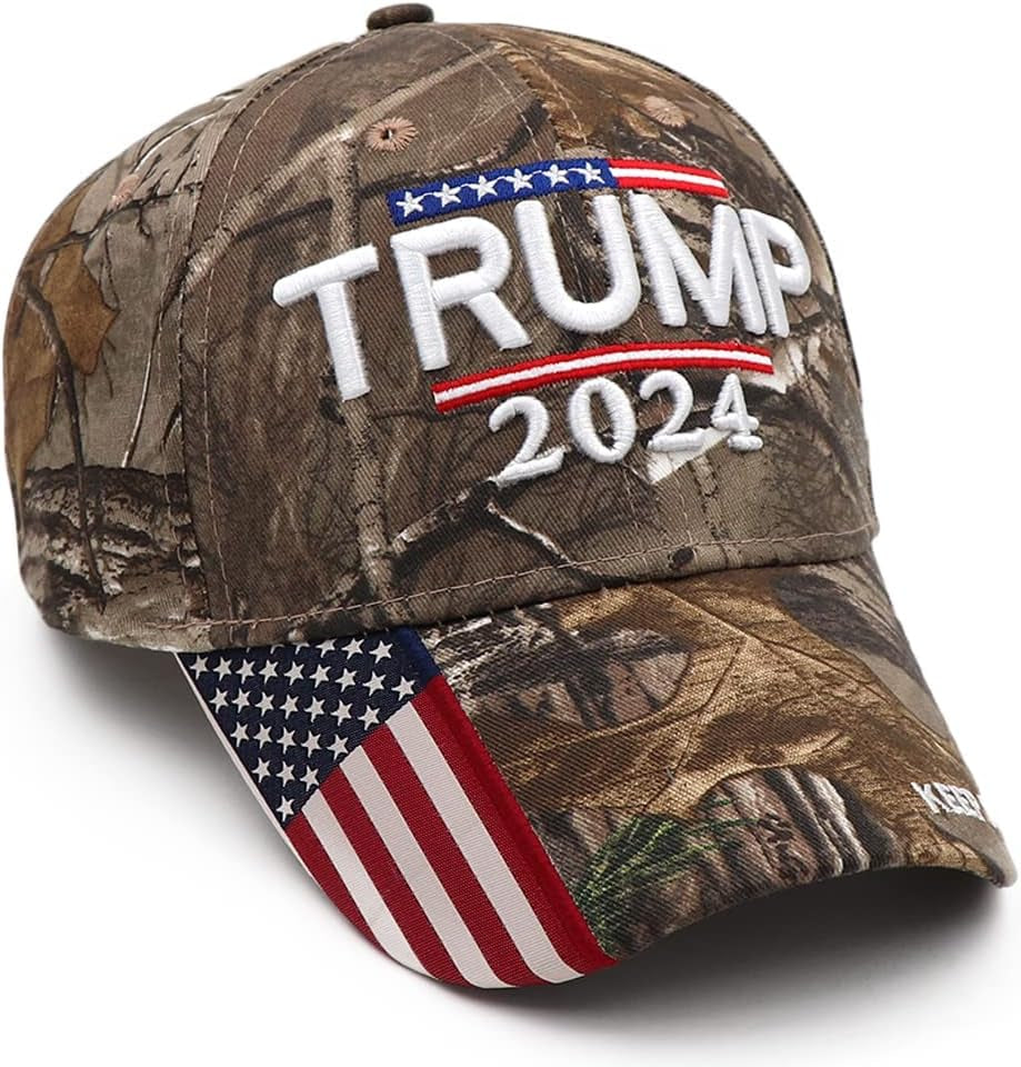 MAGA Hat Trump Hat Trump Merchandise Trump 2024 Make America Great Again Hat Donald Trump Slogan USA Flag Baseball Cap